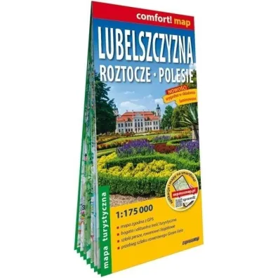 Lubelszczyzna Roztocze Polesie mapa turystyczna 1:175 000 laminat 2026