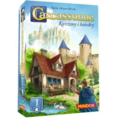 Carcassonne 1 Karczmy i Katedry Edycja 3 Bard Centrum Gier