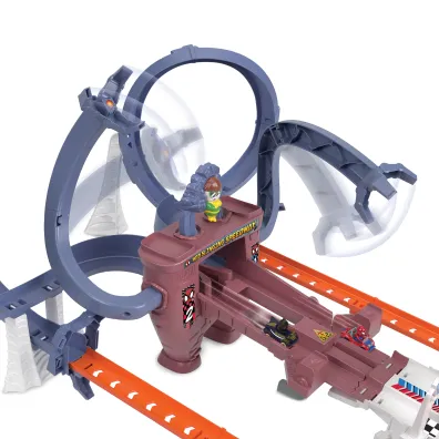 Hot Wheels Marvel Spiderman tor Races Verse HPL34 Mattel