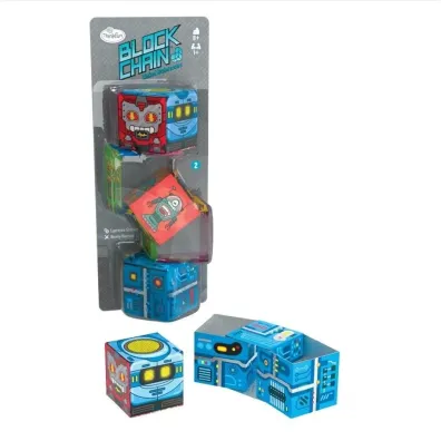 �amig��wka Block Chain Robot �a�cuch wzor�w Think Fun