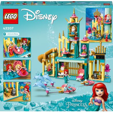 LEGO | Disney Podwodny paac Arielki 43207