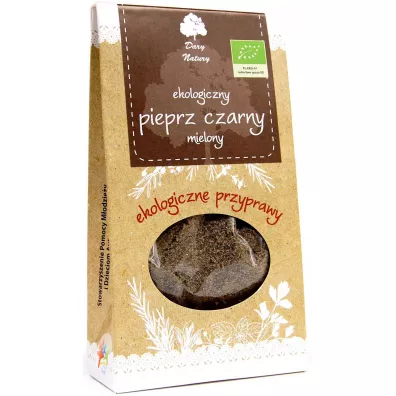 Dary Natury Pieprz czarny mielony 50 g Bio