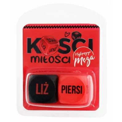 Ko�ci Mi�o�ci Najlepszego M�a (czerwono-czarne) Grammi