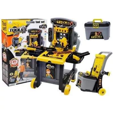 Stolik majsterkowicza 3w1 LeanToys