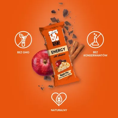 BeRaw Baton Energy Apple Pie 40 g