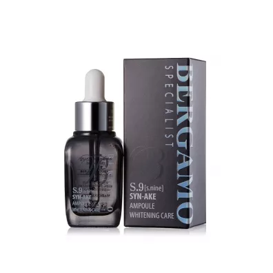 Bergamo S.9 SYN-AKE Ampoule Whitening Care serum do twarzy z jadem wa 30 ml
