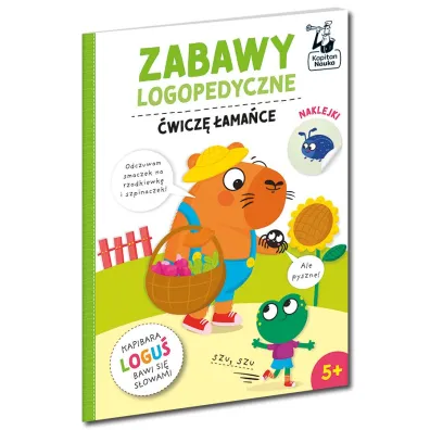 �wicz� �ama�ce. Kapitan Nauka. Zabawy logopedyczne. Kapibara Logu�