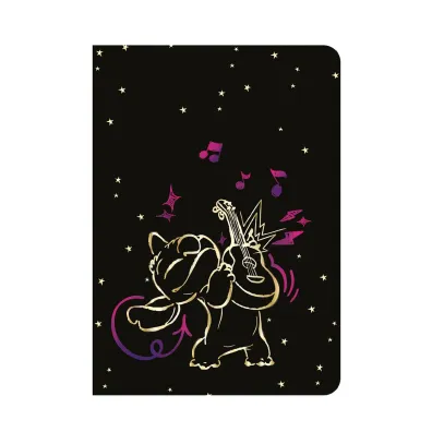 Patio Zeszyt A5 Disney Gold Stitch 1 trzy linie 32 kartki