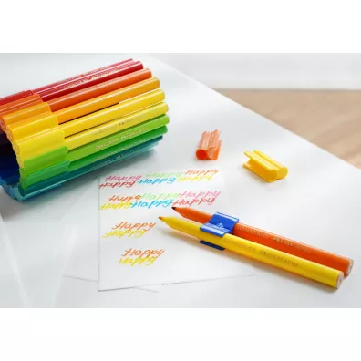 Faber-Castell Flamastry Connector w walizce 60 szt.