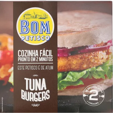 Bom Petisco Burgery z tu�czyka 2 x 75 g
