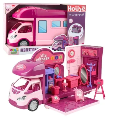 Kamper rozk�adany dla lalek 42el LeanToys