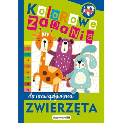 Kolorowe zadania do rozwi�zywania. Zwierz�ta