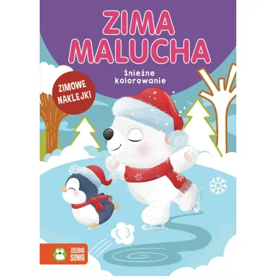 �nie�ne kolorowanie. Zima malucha