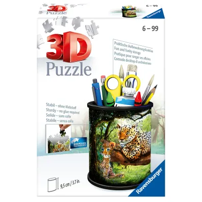 Puzzle 54 el. 3D Przybornik Dzika przyroda Ravensburger