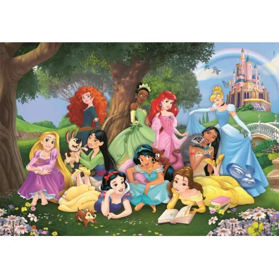 Puzzle 104 el. SuperColor. Disney Princess Clementoni