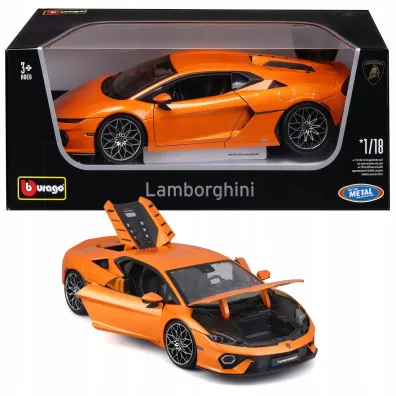 Bburago Model 1 :18 Lamborghini Temerario pomara�czowy