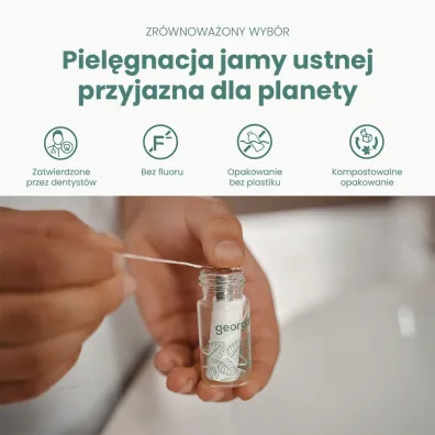 Georganics Naturalna Ni� Dentystyczna Spearmint 50 m