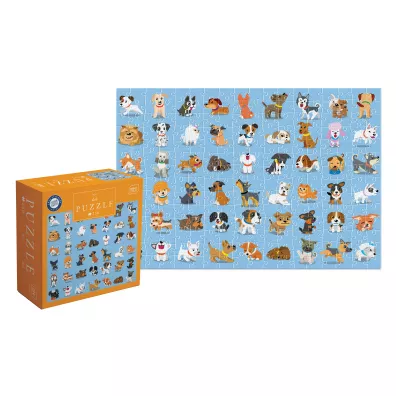 Puzzle 250 el. Kids Dogs Pieski Interdruk
