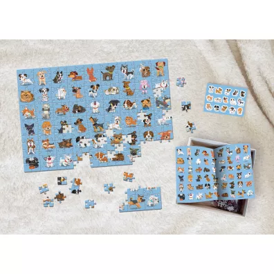 Puzzle 250 el. Kids Dogs Pieski Interdruk