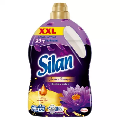 Silan Pyn do zmikczania tkanin Aromatherapy Dreamy Lotus (126 pra) 2.8 l