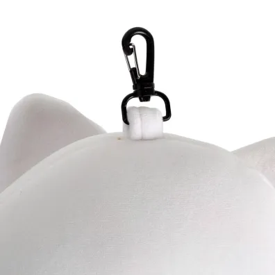 Puckator Pluszowa poduszka podr�na z opask� na oczy "Relaxeazzz" - Lucky Cat