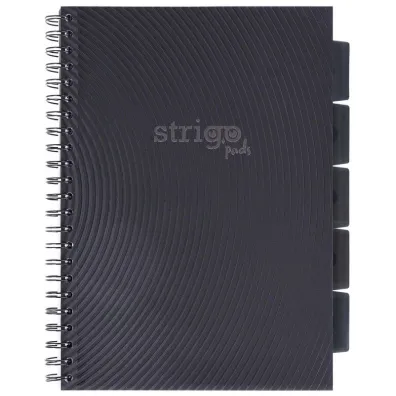 Strigo Ko�ozeszyt Pads A4 Basic szary kratka 100 kartek