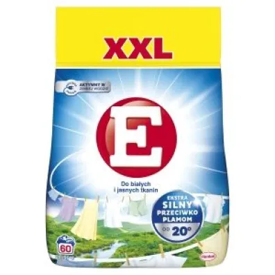XXL Proszek do prania do bia�ych i jasnych tkanin (60 pra�) 3.3 kg