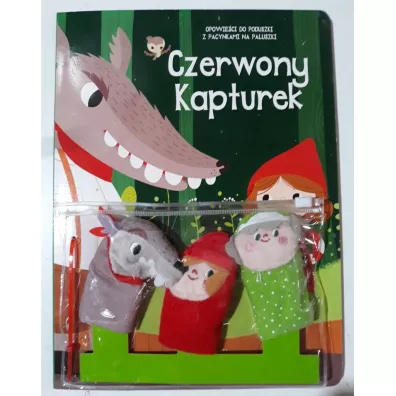 Czerwony kapturek. Opowie�ci do poduszki z pacynkami na paluszki