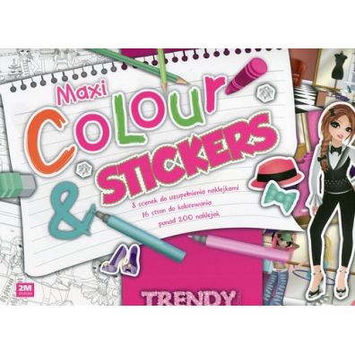 Maxi Colour & Stickers. Trendy