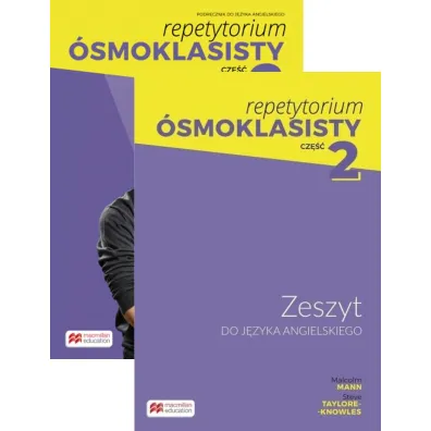 Pakiet. Repetytorium �smoklasisty 2: Podr�cznik do j�zyka angielskiego, Zeszyt do j�zyka angielskiego
