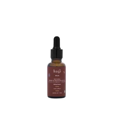 Hagi Cosmetics Whisky Barber, Naturalny olejek do brody i w�s�w 30 ml