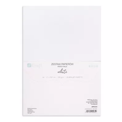 Dalprint Zestaw papier�w A4 220g, 20 arkuszy