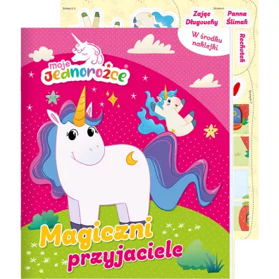Magiczni przyjaciele. Moje Jednoro�ce. Activity z naklejkami