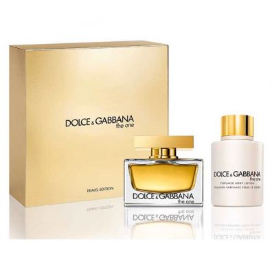 Dolce & Gabbana Zestaw The One Woman Woda perfumowana 75 ml  + Balsam do ciała 100 ml