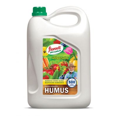 Florovit Nawóz płynny organiczno-mineralny uniwersalny Humus 5 l