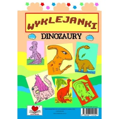 Wyklejanki. Dinozaury
