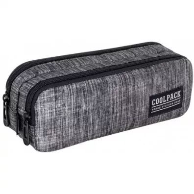 Pirnik saszetka podwjna prostokatna Coolpack Clio Snow Grey