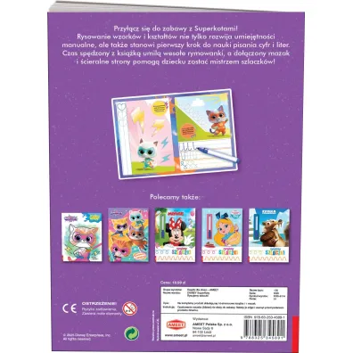 KSIAZECZKA EDUK A4 SUPER KOTY SZLACZKI PIS AM