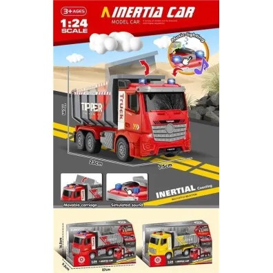 Auto ci�ar�wka ze �wiat�em i d�wi�kiem Merkpol