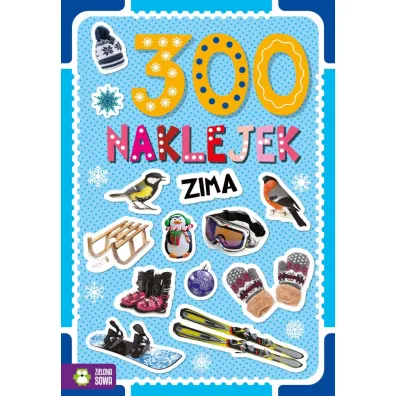 300 naklejek. Zima