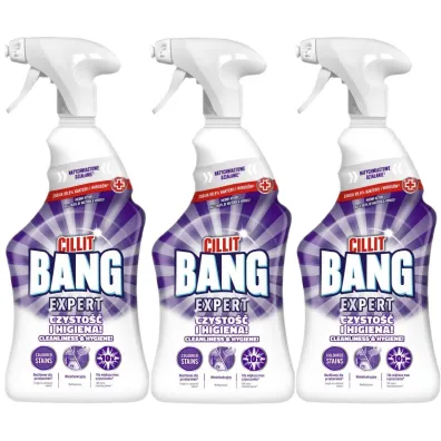 Cillit Bang Cleanliness & Hygiene Uniwersalny �rodek czyszcz�cy Czysto�� i Higiena zestaw 3 x 750 ml