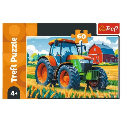 Puzzle 60 el. Pojazd rolnika Trefl