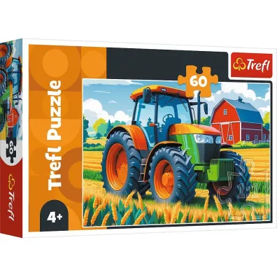 Puzzle 60 el. Pojazd rolnika Trefl