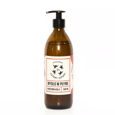 Mydlarnia 4 Szpaki Mydo w pynie korzenna kola 500 ml