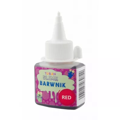 Slime barwnik - czerwony TUBAN