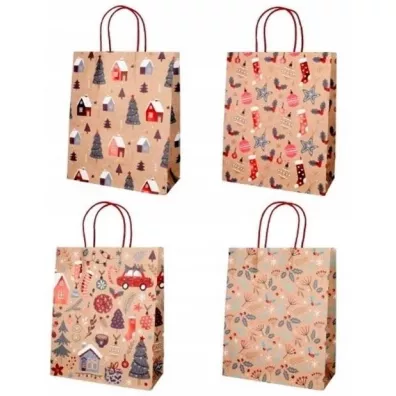 incood. Torba prezentowa 21x25,5x10 papier white craft