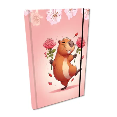 Bee-bee Notes A5 z gumk� Soft Touch Dancing Queen kratka