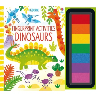 Fingerprint Activities Dinosaurs wer. angielska - Fiona Watt, Candice Whatmore