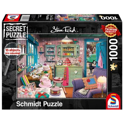 Puzzle 1000 el. Secret Puzzle. Pok�j babci Schmidt