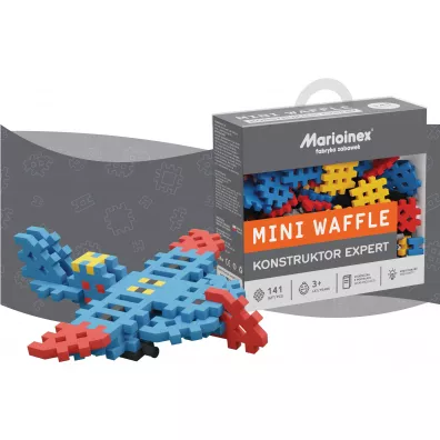 Mini Waffle Konstruktor Expert Klocki konstrukcyjne Mini Waffle 141 element�w Konstruktor Expert MARIOINEX 904053